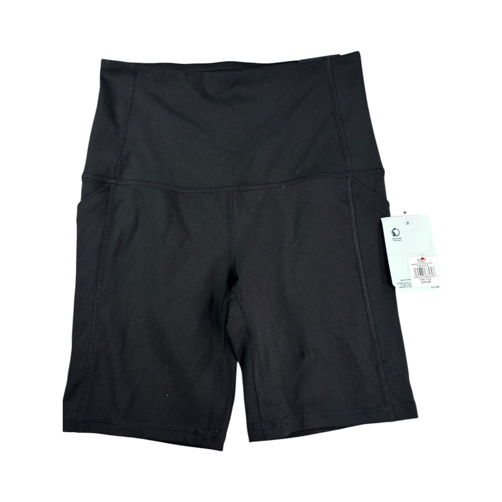 DSG Momentum Ultra High Rise 7" Bike Shorts Pure Black XXS NWT